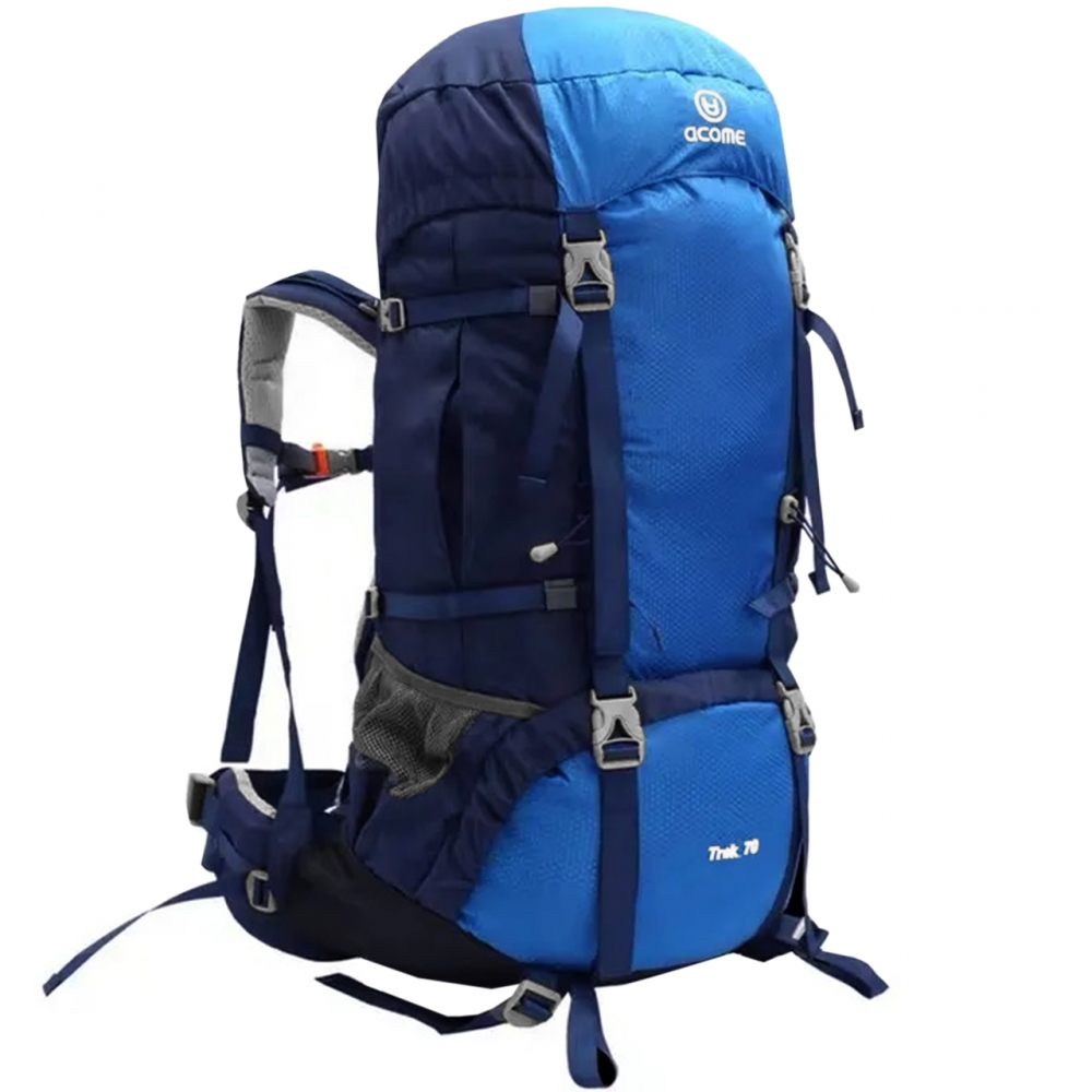 Ghiozdan Acome Trek Hiking 70L Blue