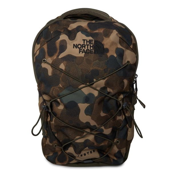 Ghiozdan The North Face North Face Jester Utility Brown Camo Text barbat