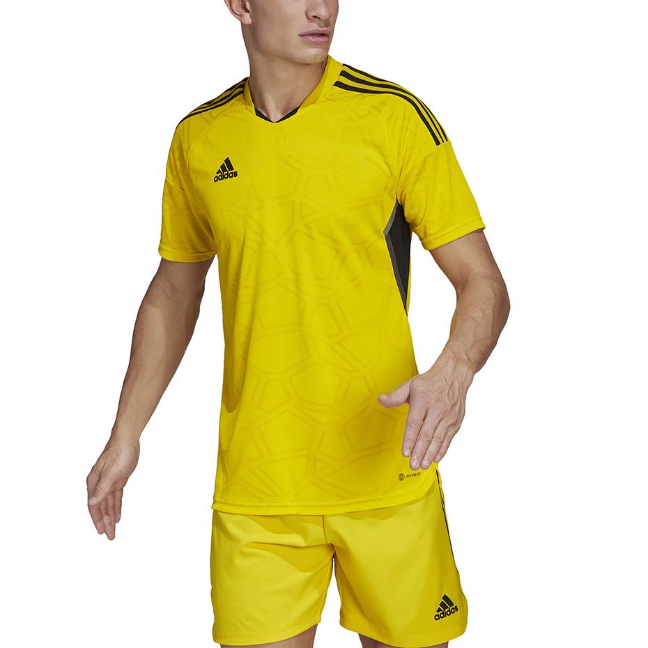 Men's Adidas Condivo 22 Match Day Jersey Yellow HA3518