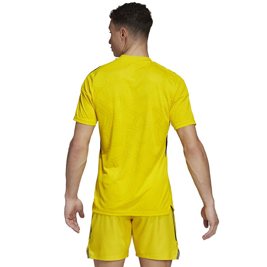 Men's Adidas Condivo 22 Match Day Jersey Yellow HA3518