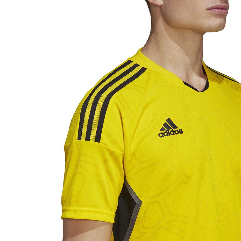 Men's Adidas Condivo 22 Match Day Jersey Yellow HA3518