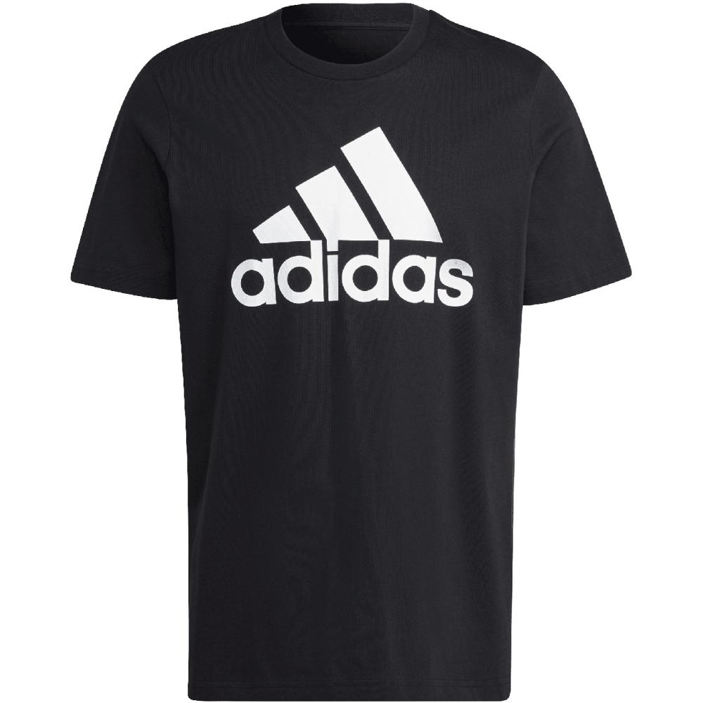 Men's
Adidas Essentials Single Jersey Big Logo Black and White IC9347 Adidas