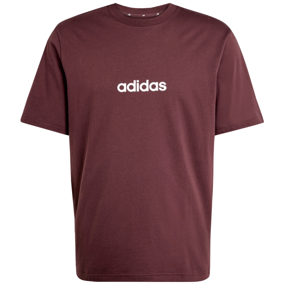 Men's jersey adidas Essentials Linear Single brown JE8998