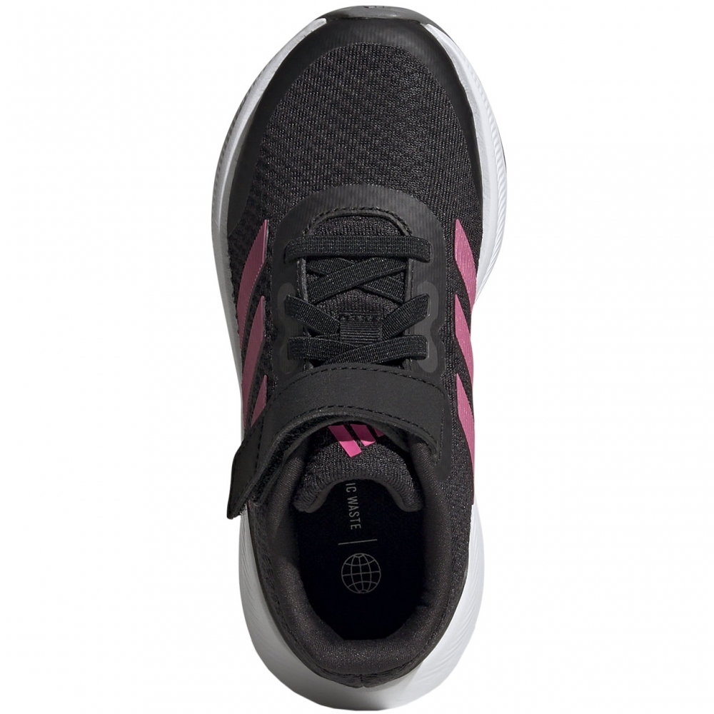 Pantof 's adidas Runfalcon 3.0 Sport Running Elastic Lace Top Strap black HP5875 copil