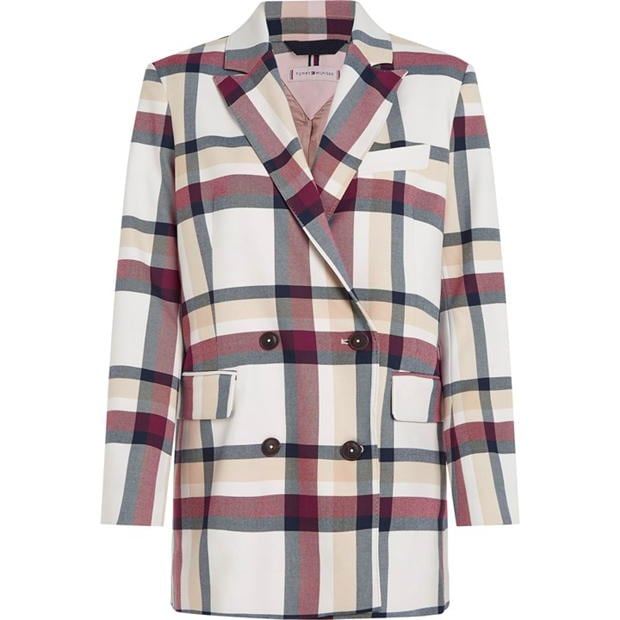 Tommy Hilfiger GLOBAL STRIPE CHECK DB BLAZER