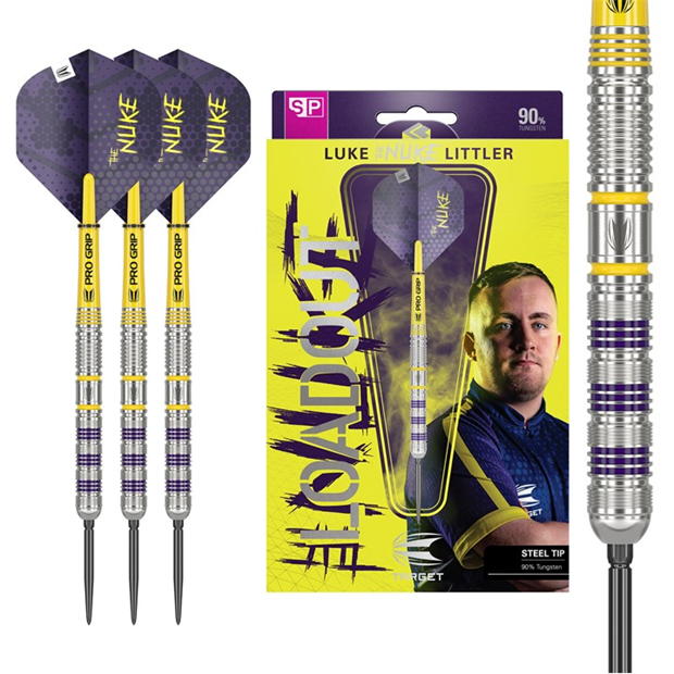 Target Darts Luke Littler Loadout 23G 90% Tungsten Darts