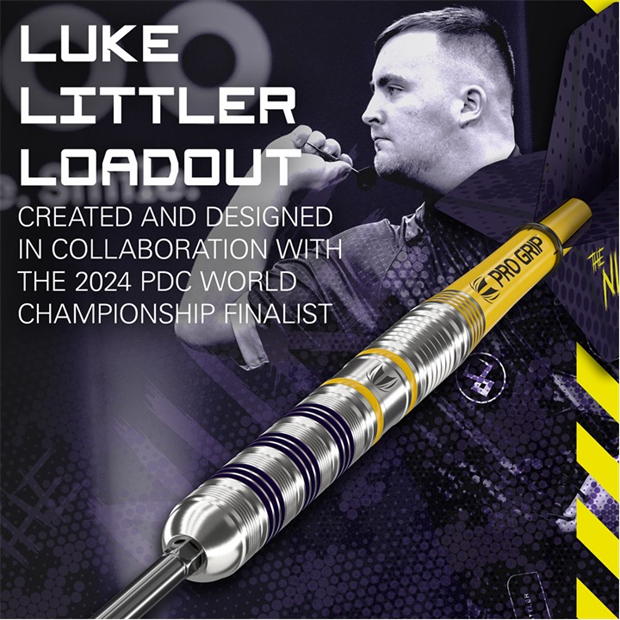 Target Darts Luke Littler Loadout 23G 90% Tungsten Darts