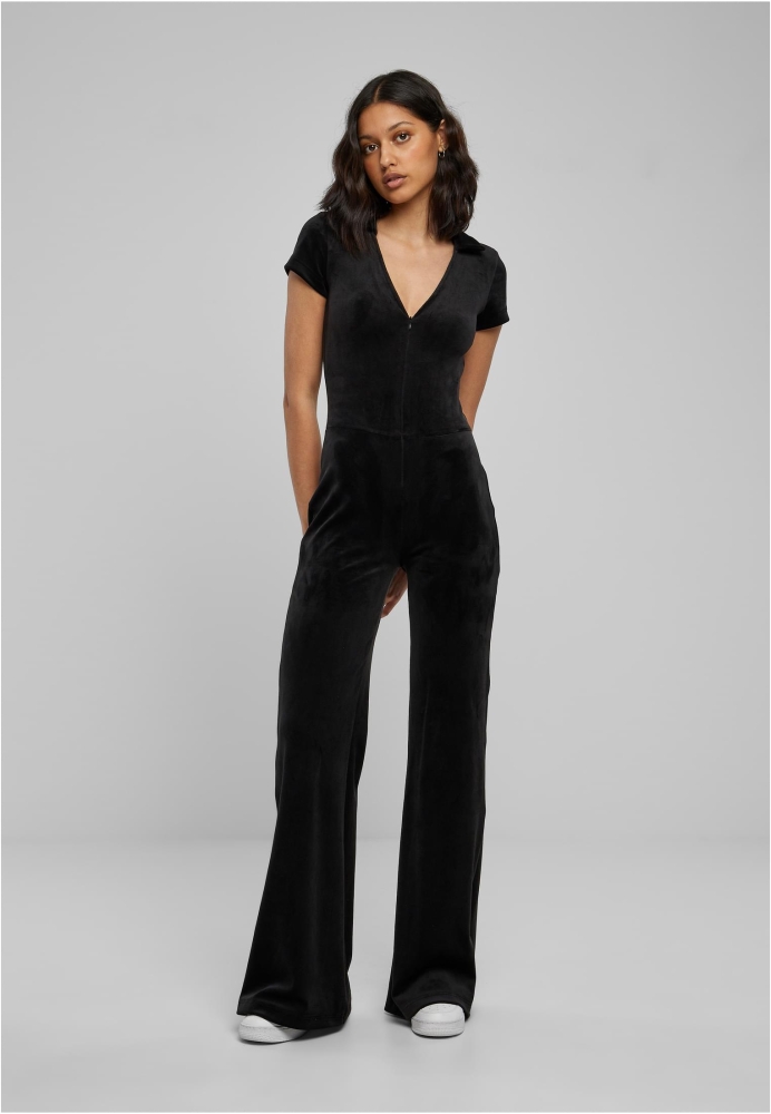 Velvet Jumpsuit dama Urban Classics