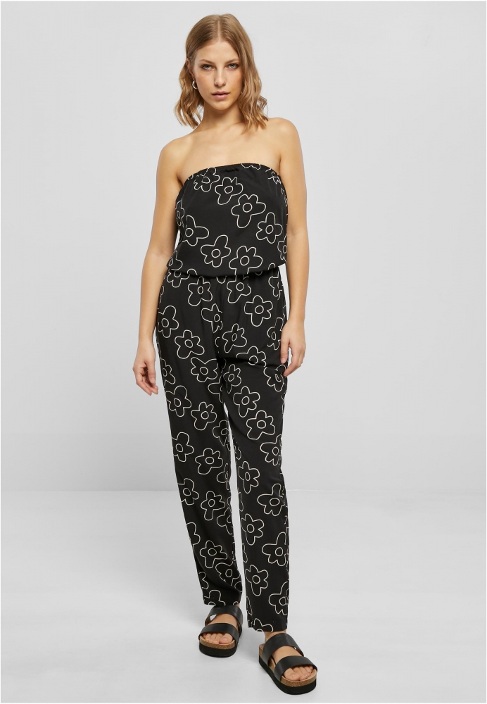 Viscose Bandeau Jumpsuit dama Urban Classics