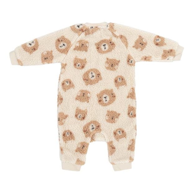 Hello World W BEAR ROMPER Bb44