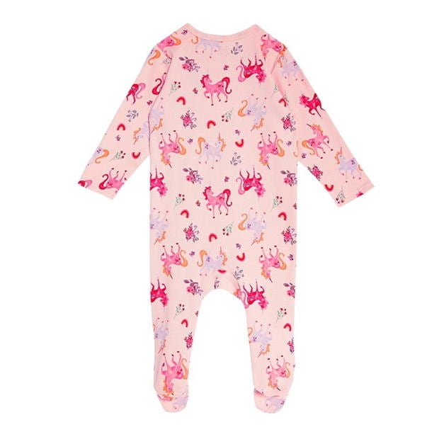 Hello World Unicorn Sleepsuit and Toy Set fetita