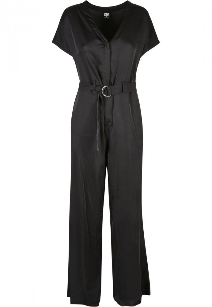 Curea Satin Wide Leg Jumpsuit dama Urban Classics