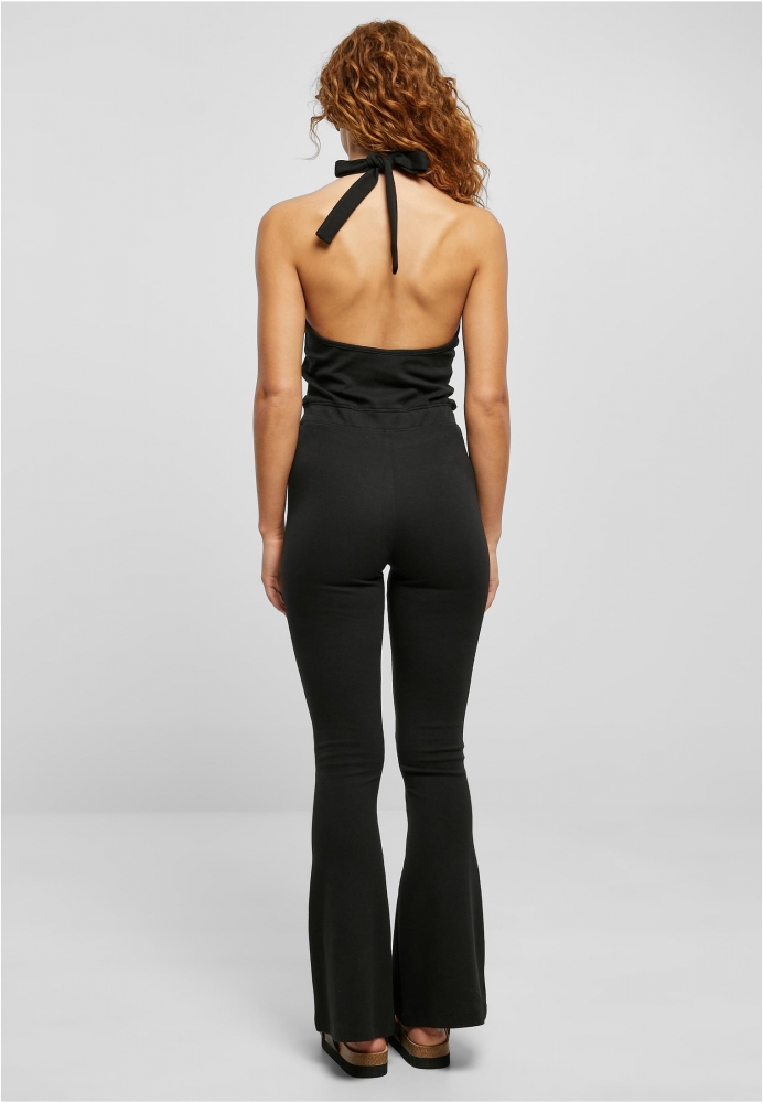 Stretch Interlock Neckholder Jumpsuit dama Urban Classics