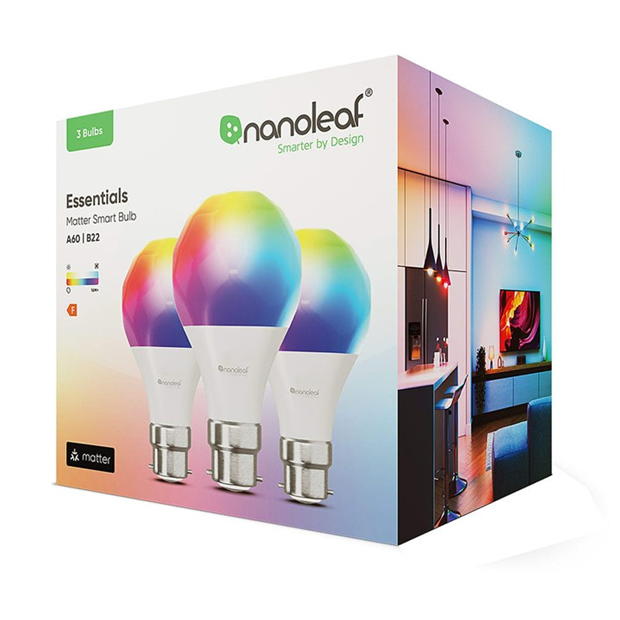 Nanoleaf Nanoleaf Smart A60 Bulb UK-B22 3P MATTER