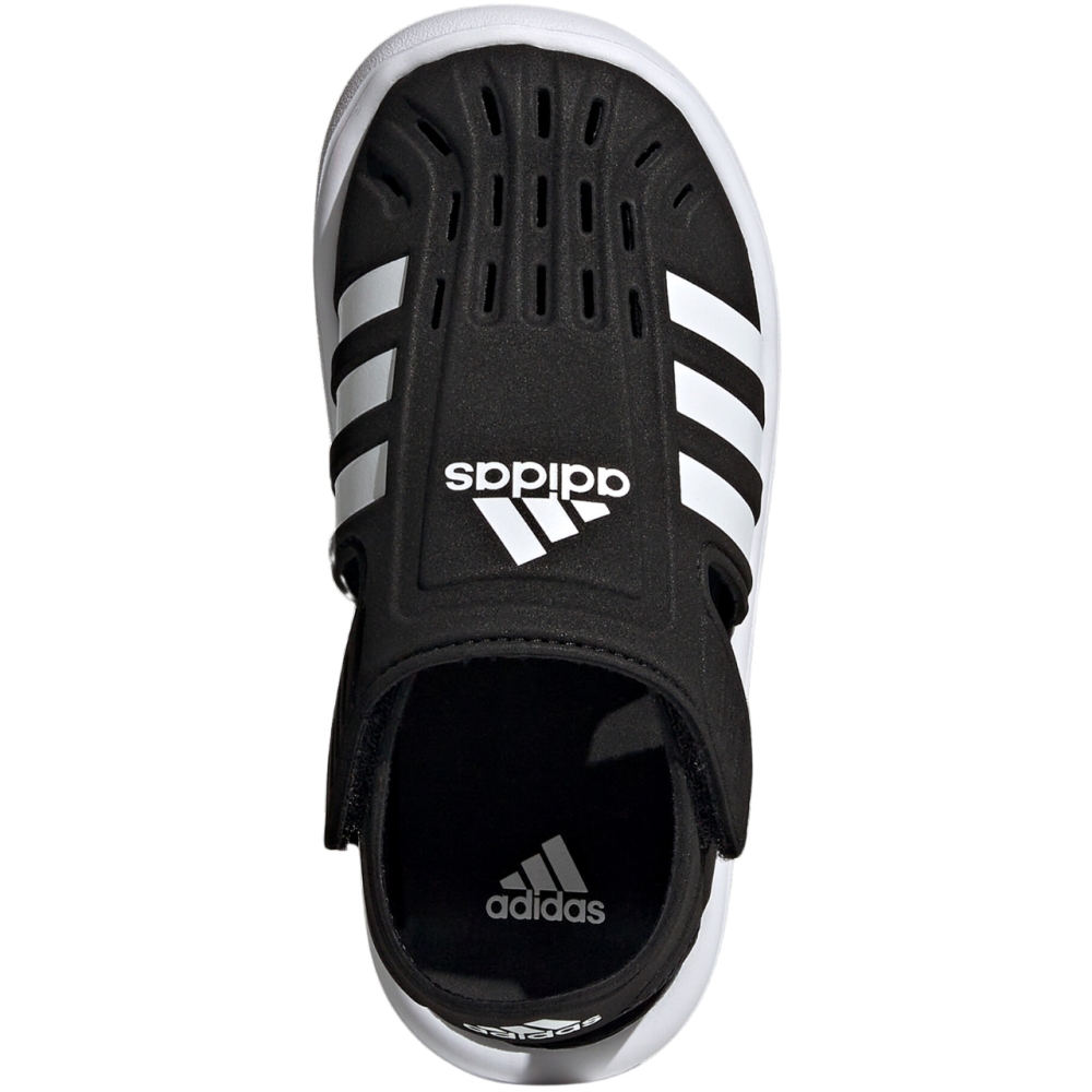 Sanda adidas Closed-Toe Summer Water 's black and white GW0384 copil