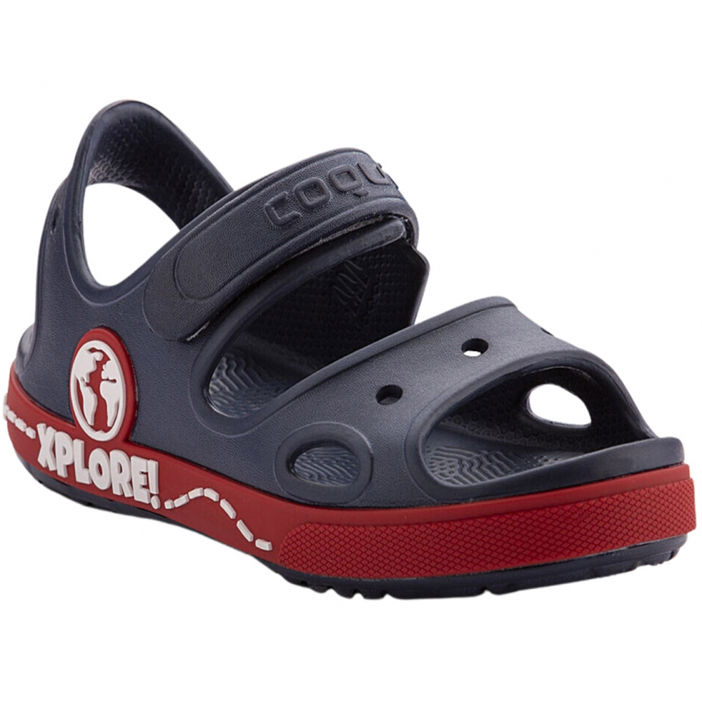 Sanda for Coqui Yogi navy blue and red 8861-407-2109A copil