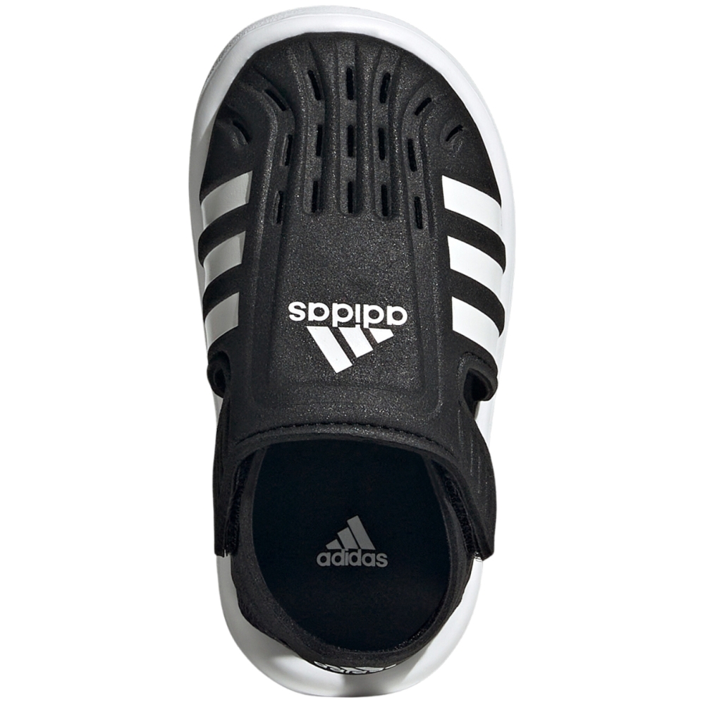 Sandale pentru copii Adidas Closed-Toe Summer Water alb-negru GW0391