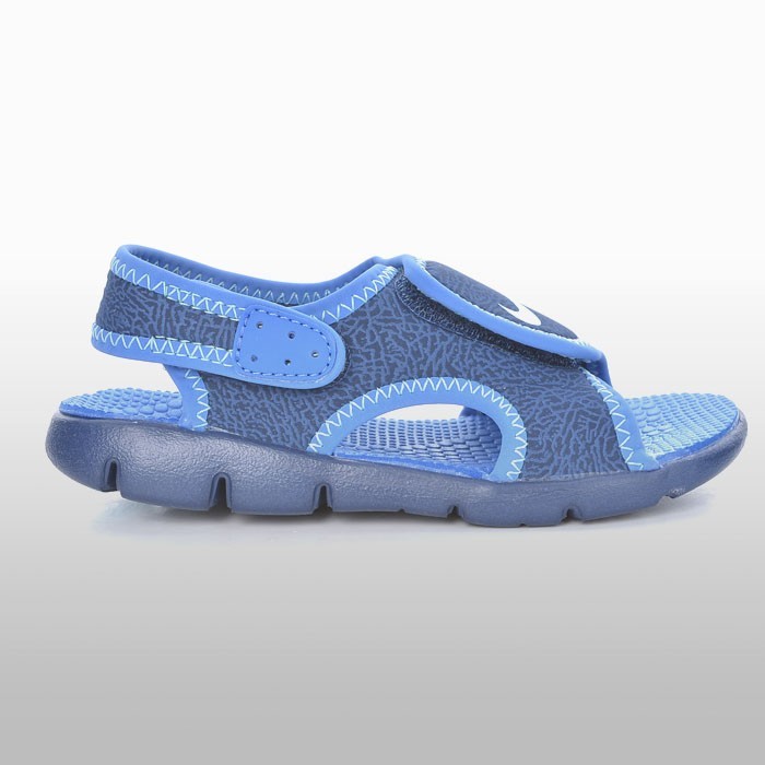 Sandale albastre cu arici Nike Sunray Adjust 4 Baietei