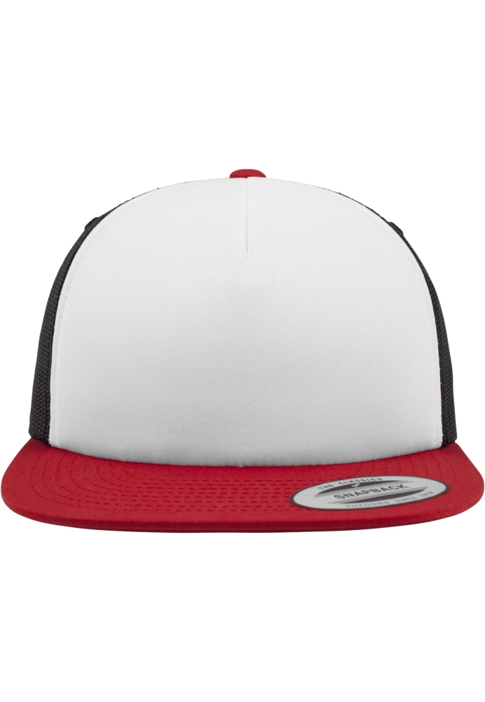 Foam Trucker with White Front Flexfit