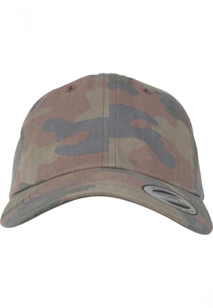 Sapca Low Profile Cotton Camo Flexfit