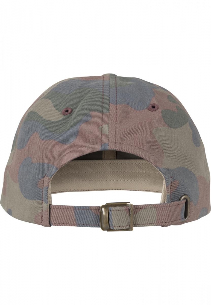 Sapca Low Profile Cotton Camo Flexfit