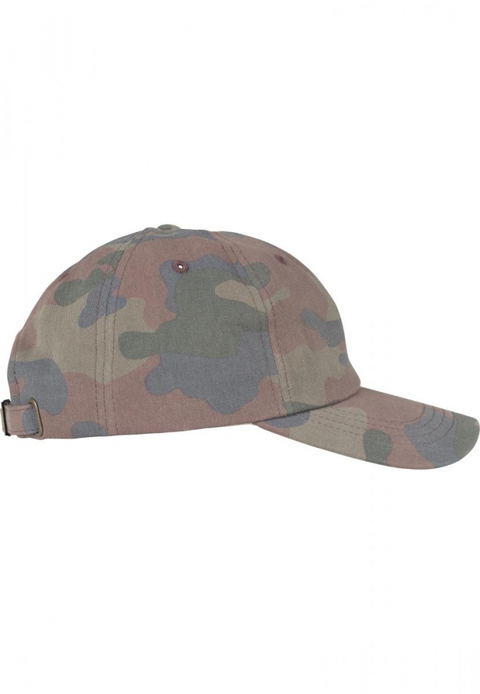 Sapca Low Profile Cotton Camo Flexfit