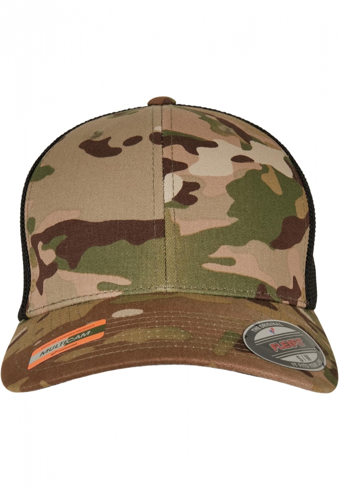 Sapca Multicam Trucker Mesh Flexfit