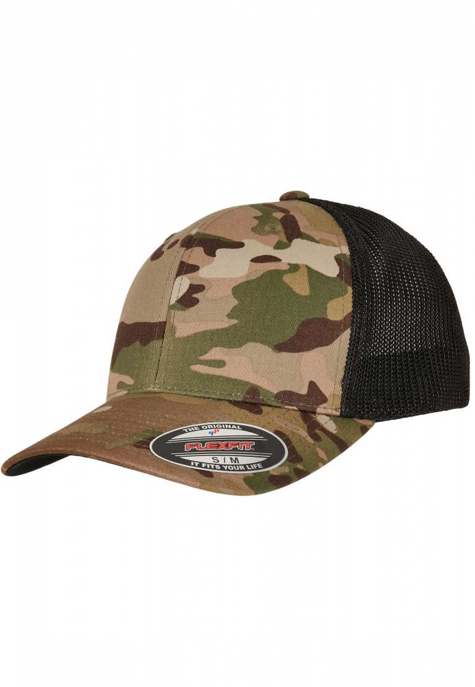 Sapca Multicam Trucker Mesh Flexfit