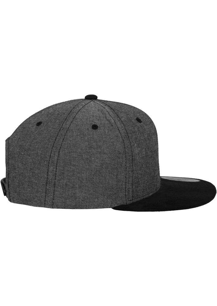 Chambray-Suede Snapback Flexfit