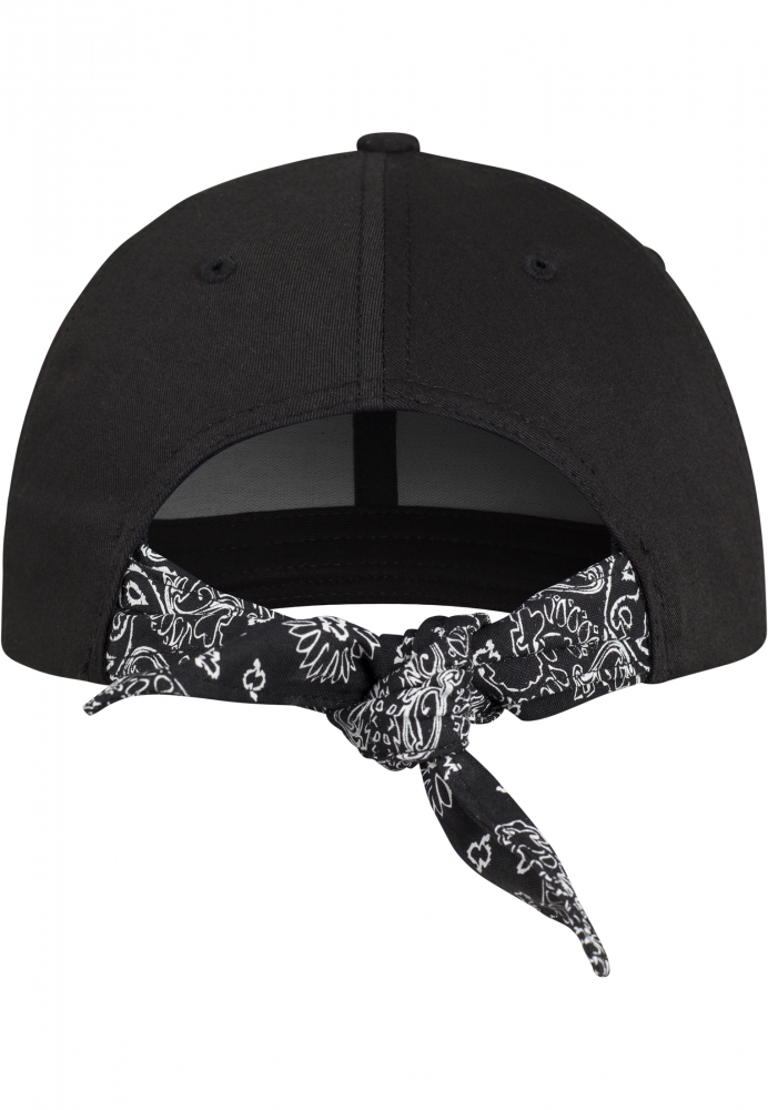 Curved Bandana Tie Snapback Flexfit