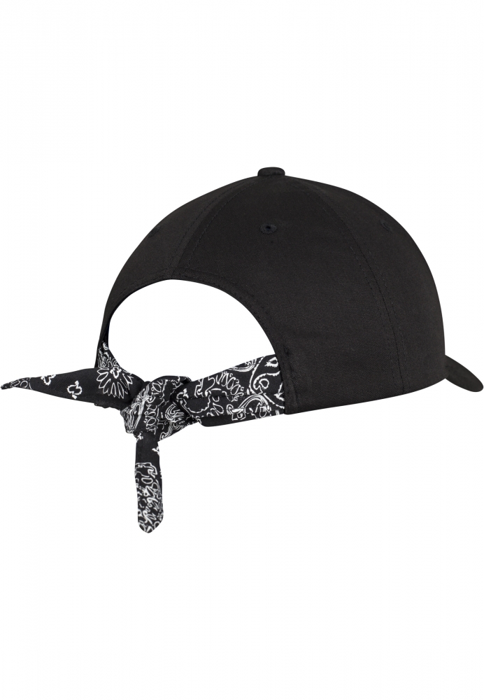 Curved Bandana Tie Snapback Flexfit