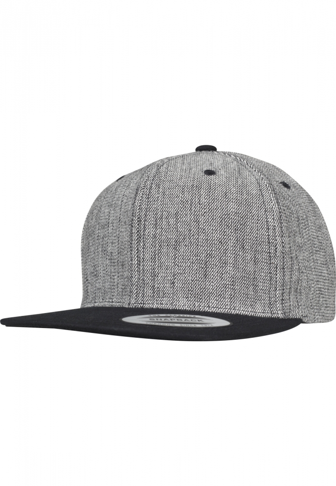 Melange Solid Snapback Flexfit