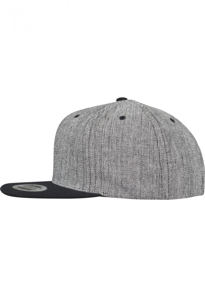 Melange Solid Snapback Flexfit