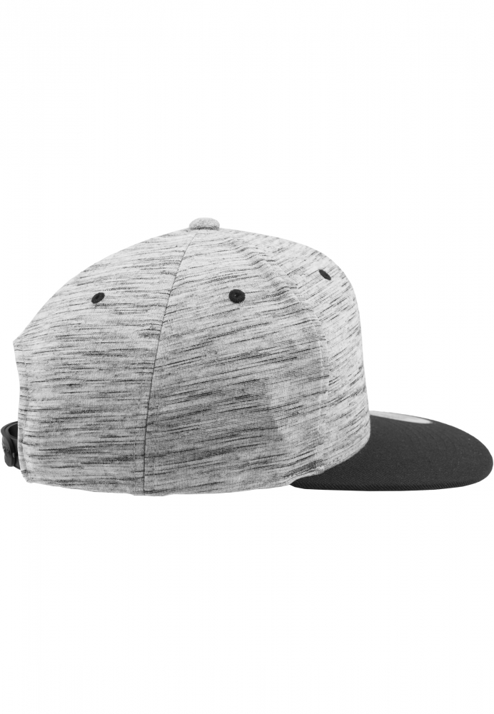 Stripes Melange Crown Snapback Flexfit