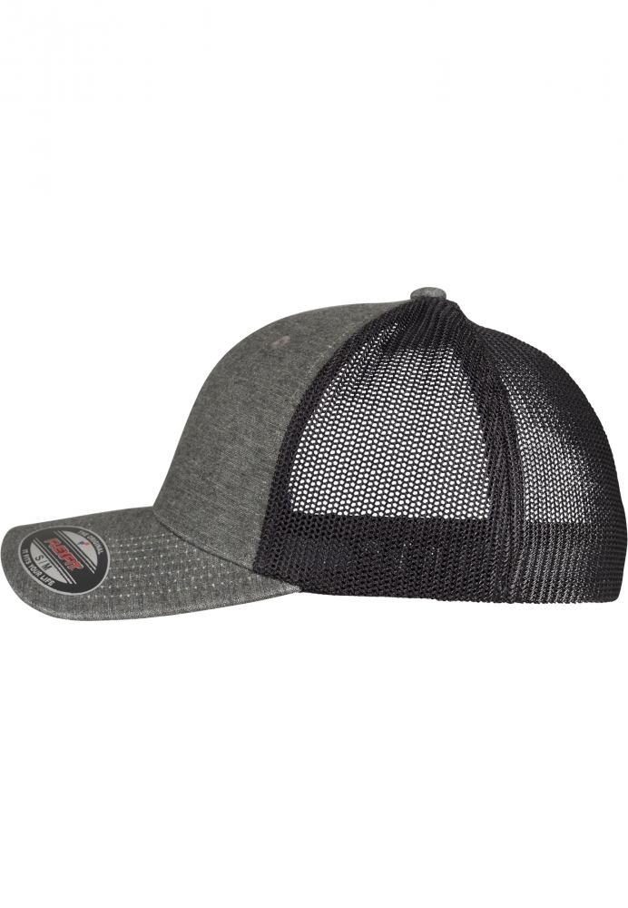 Sapca Retro Trucker Melange Flexfit