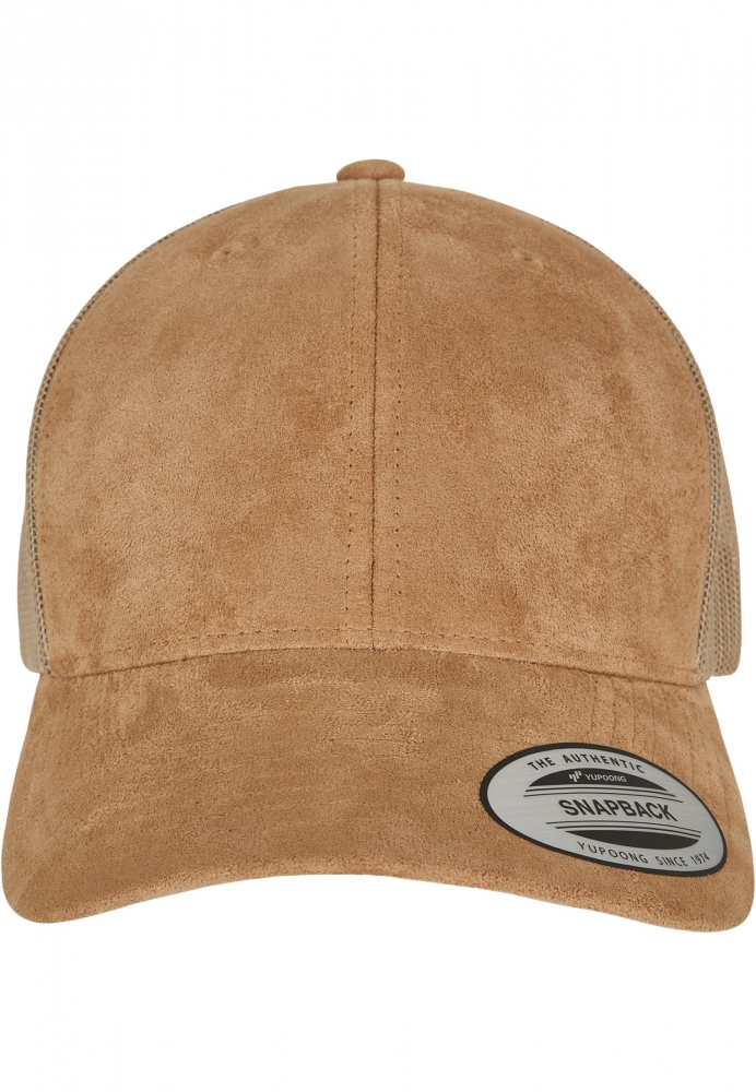 Sapca Suede piele Trucker Flexfit