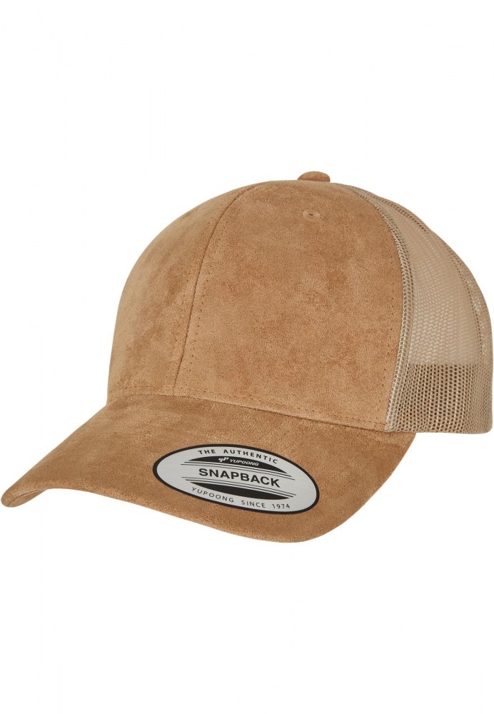 Sapca Suede piele Trucker Flexfit