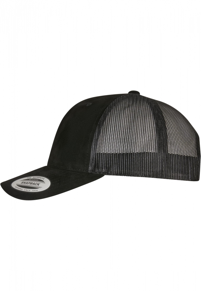 Sapca Suede piele Trucker Flexfit