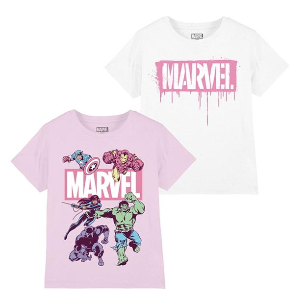 Tricou Marvel Comics 2 Pack Jn00