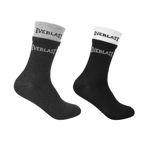 Everlast Rib Crw 2Pk Sn53