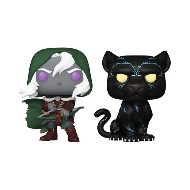 FUNKO POP Games: D&D S2- Drizzt & Guenhwyvar 2PK