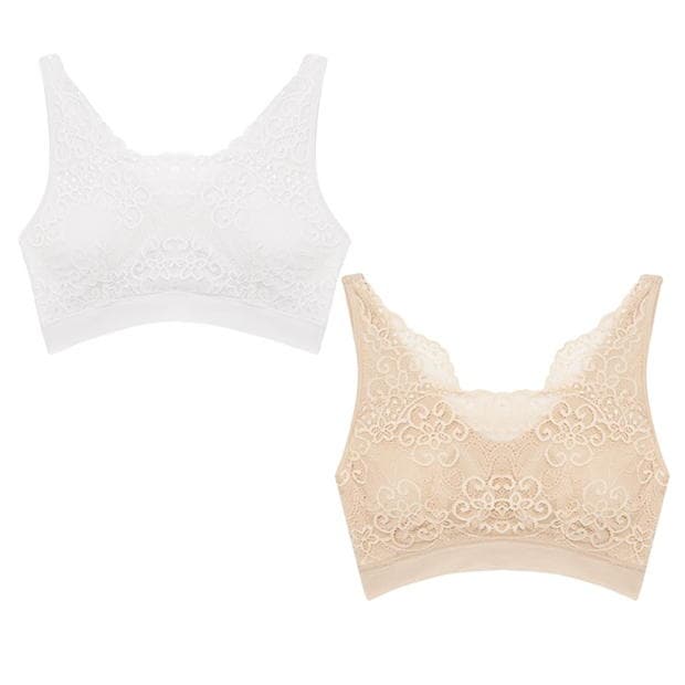 Studio 2 Pack Lace Comfort Bra