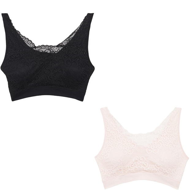 Studio 2 Pack Lace Comfort Bra