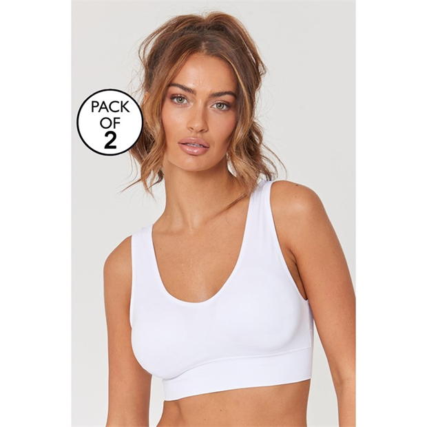 Studio 2 Pack Seam Free Comfort Bra