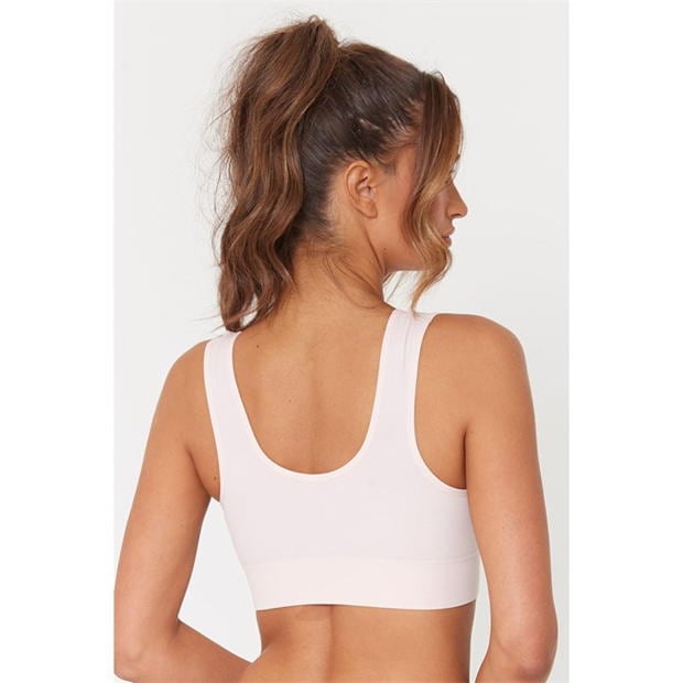 Studio 2 Pack Seam Free Zip Comfort Bra