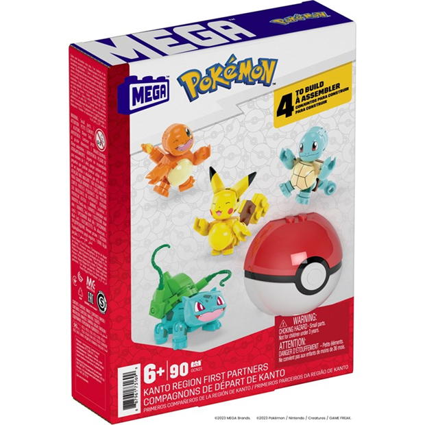 Pokemon Mega Construx Pokeball 5pk Kanto Partners