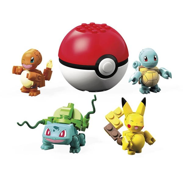 Pokemon Mega Construx Pokeball 5pk Kanto Partners