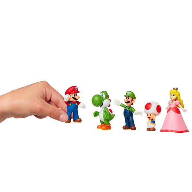 Super Mario SM 2.5IN 5PK FIGS 52