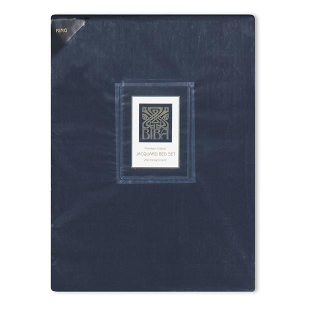 Biba Biba Logo Jacquard Duvet and Pillowcase Set