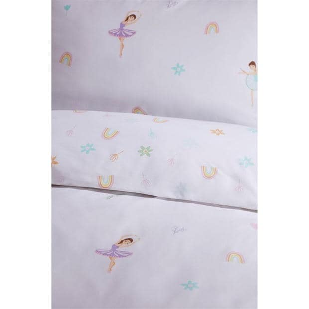 Homelife 100% Cotton Fairy Rainbow Duvet Set copil